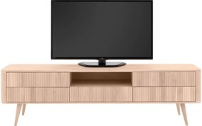 Goossens Tv Meubel Seppe, 5 laden 1 open vak 180 cm breed
