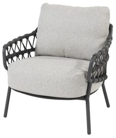 4 Seasons Outdoor Calpi low dining chair SALE Tuinstoel antraciet weerbestendig