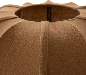 By-Boo Sora Vloerlamp Met Stoffen Kap Bruin