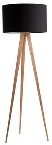 Zuiver Tripod Wood Design Vloerlamp Driepoot Hout-zwart