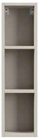 Comad Cashmere half hoge open kast 20x74cm taupe