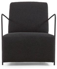 Kave Home Gamer Fauteuil Boucle Zwart