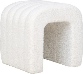 Colma Poef Teddy - White