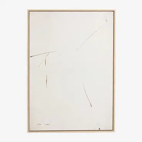 Decoratief Schilderij 50x70 Cm Gedrukt Op Canvas Nardeli Beige – Crème - Sklum