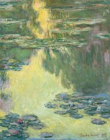 Kunstreproductie Watelilies I, Claude Monet