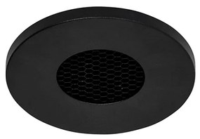 Set van 6 Moderne badkamer inbouwspot zwart IP54 - Shed Honey