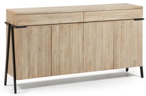 Kave Home Thinh Design Dressoir Licht Acaciahout - 184x45x98cm.