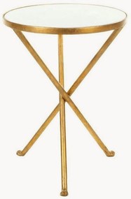 Ronde marmeren bijzettafel Alina