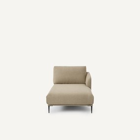 Longchair van gerecycled chenille, OSCAR, ontwerp Emmanuel Gallina