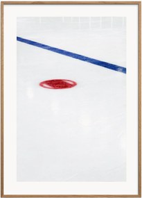 Ingelijste digitale print Ice Hockey