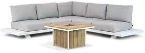 Loungeset 5 personen Aluminium Wit Santika Furniture Santika Attico