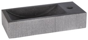 Differnz Ribble fontein 38x18x8cm natuursteen bombai black