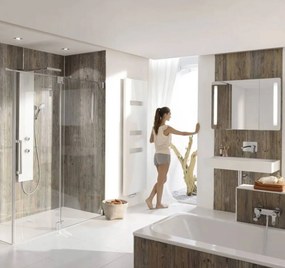 HSK RenoDeco paneel Aluminium 100x255cm Dennenhout Vintage Structuur