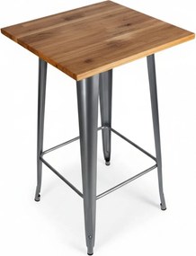 Hoge Torix Tafel Natuurlijk Hout 60 cm