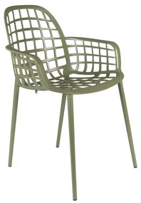 Zuiver Albert Kuip Garden Aluminium Tuinstoel Groen