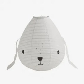 Lampenkap Van Papier Jovile Kids Wit - Sklum