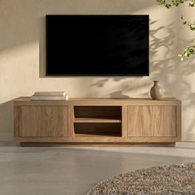 Lichtbruin Tv-meubel Eiken 160 Cm - 160x42x45cm.