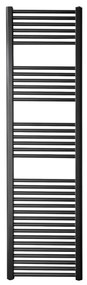 Sanicare design handdoekradiator 45x172cm zwart mat