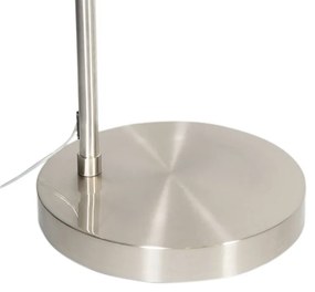 Moderne booglamp staal XL verstelbaar zonder kap