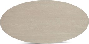 Dining Tuintafel ovaal 240 x 120 cm Taupe Lunea