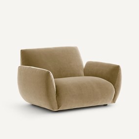 Fauteuil in fluweel, Spogano