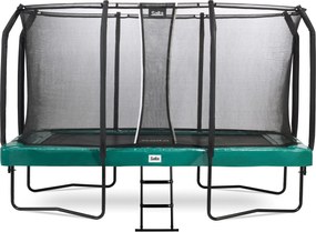 Salta trampoline First Class - 427 x 244 cm - Rechthoekig - Groen