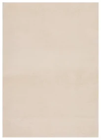 vidaXL Vloerkleed wasbaar zacht shaggy anti-slip 120x170 cm beige