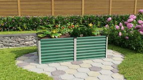 Vitavia Verhoogd zaaibed Linus 630 - zeegras/alu - 63,2cm