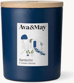 Geurkaars Santorini (rozemarijn, tonkaboon & cederhout)
