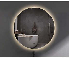 Adema Circle Badkamerspiegel - rond - diameter 120cm - indirecte LED verlichting - spiegelverwarming - infrarood schakelaar OUTLETSTORE SW3-120