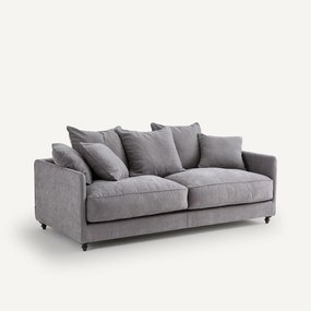 Omvormbare 3-persoons bank viscose/polyester, Lazare