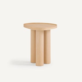 Bijzettafel in eik, Brasero