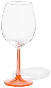 HEMA Wijnglas 430ml Glas Met Koraal (koraal)