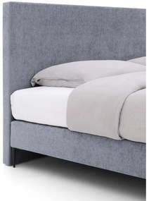 Goossens Boxspring Ease One Incl. Matras, Vlak 180 x 210 cm (=2x 90 x 210 cm) met hoofdbord + 2x matras shapes 1