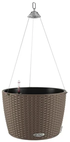 LECHUZA Plantenbak NIDO Cottage 35 ALL-IN-ONE zandbruin