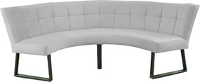 Eetkamerbank - Amsterdam - stof Element lichtgrijs 04 - geschikt voor tafel 150 cm