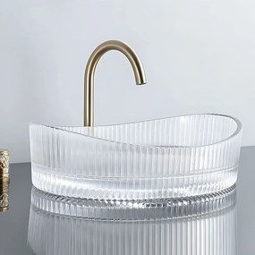 Opzetwastafel Rea Harper Transparent