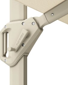 Zweefparasol  300x200c m T1 (excl. voet) Ivoor Zand/Beige Platinum Voyager