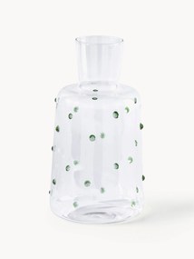 Mondgeblazen karaf Nob van borosilicaatglas, 2 L