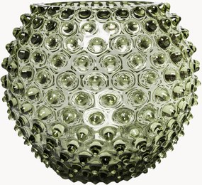 Handgemaakte vaas Hobnail Globe met reliëf