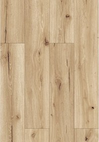 Mexen Buffalo vinylpanelen 1227 x 187 mm LVT Dryback 2,5 mm, PVC-onderlaag, 4 V-voegen, Eik - F1307-1227-187-255-4V1-01