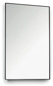 Royal Plaza Merlot spiegel 60x80cm zonder verlichting rechthoek Glas Zwart mat