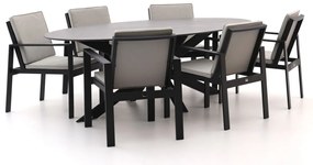 Diningset Bellagio  | 6 personen | Tuinset sintered stone | 7-delig | Kees Smit Tuinmeubelen