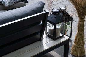 Garden Impressions Nicolle loungeset - Carbon black - donker grijs