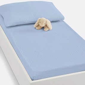 Hoeslaken voor babybed, effen tetra, Kumla