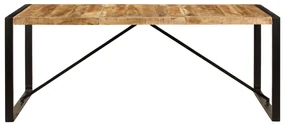 vidaXL Eettafel 200x100x75 cm massief mangohout