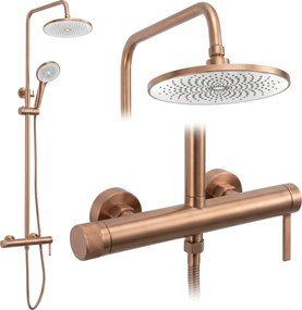 Doucheset Rea Rivo Brush Copper