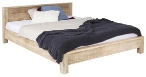 Kare Design Puro Bedframe Met Houtsnijwerk 160 Cm