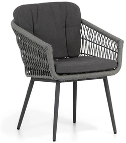 Tuinstoel Rope Grijs-antraciet Lifestyle Garden Furniture Western antraciet