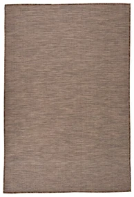 vidaXL Buitenkleed platgeweven 120x170 cm bruin
